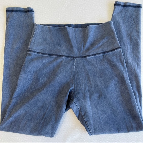 🌟AERIE leggings denim blue size medium - Picture 4 of 11